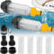 Mikqky 11 Pezzi 3/4 Set di Filtro per L’Acqua per Idropulitrice, Filtro per Idropulitrice Acqua Irrigazione, Filtro Idropulitrice, Filtro Acqua Camper, Filtro Acqua Giardino