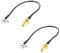 SMA zu TS9 RG174 Kabel SMA Buchse zu TS9 Stecker Rechtwinklig Kabel, TS9 zu SMA Adapter TS9 Stecker zu SMA Buchse Verlängerungskabel 20 cm für Huawei 2G 3G 4G LTE Antenne UMTS Mobile Broadband