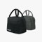 Velesas® 1 oder 2 Stück 7 L isolierte Lunchtasche | Kühltasche | Lunchbox | Thermotasche | Leicht/Tragbar/Einfache Reinigung | Isoliertasche für Picknick/Schule/Arbeit/Zuhause (1, Schwarz)