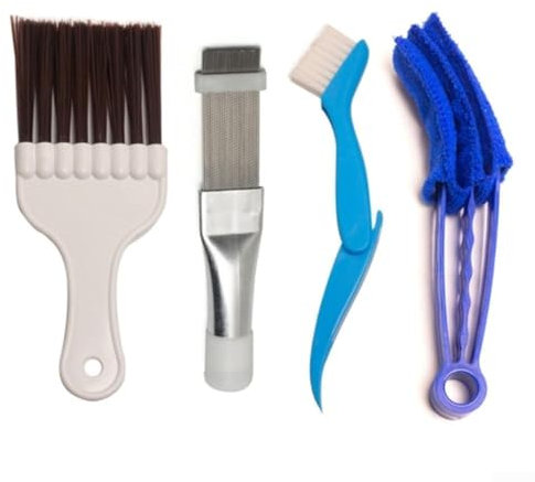 Ensemble de 4 outils de nettoyage de climatisation pour appareils électroménagers