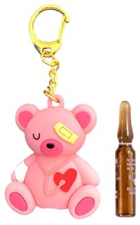 Entzückender Teddy-Ampullenöffner – perfekt für Krankenschwestern und Gesundheitshelden, rose, 5 cm