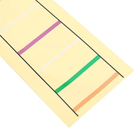 Cello -Bund -Marker, Fingerpositionsaufkleber, Einfaches Lernen mit Dauerhafter Klebstoff für 4/4, 3/4, 1/4, 1/2, 1/8 Cello -Größen, Große Hilfe, um Griffbrett zu Verstehen, die