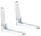 OFFSCH 1 Par De Estantes De Cocina De Pared Estante Para Microondas Soporte Para Horno Microondas Soporte Para Microondas Marco De Pared Para Horno Microondas Estante De Cocina De
