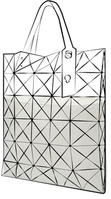 DGAZ Taschenorganizer für BAO BAO Issey-Miyake Lucent Tote 10 Grids, Craie | Satin Innenfutter, Wasserabweisendes DuPont Papier, Reißverschlusstasche, Passgenau