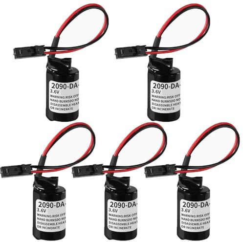 5pcs 2090-DA-BAT2 LS14250-K20 3.6V 1200mAh PLC Non-Rechargeable Lithium Battery