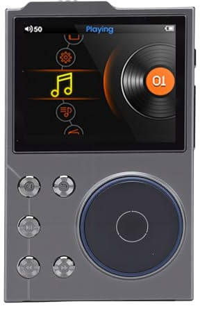 Bewinner Lecteur MP3 Haute Résolution sans Perte avec Bluetooth 5.0, Processeur de Signal Numérique Professionnel, Entrée Convertisseur Numérique vers Analogique - Idéal pour Les Amateurs de Son de