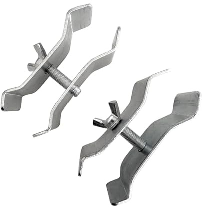 TAIZhiChen Lot de 2 pinces de fixation pour parasol de jardin, balcon ou terrasse.