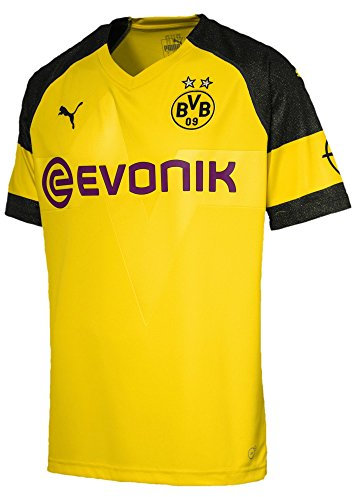 Puma Herren BVB Home Replica J with Evonik Logo Fußballtrikot, Cyber Yellow, L