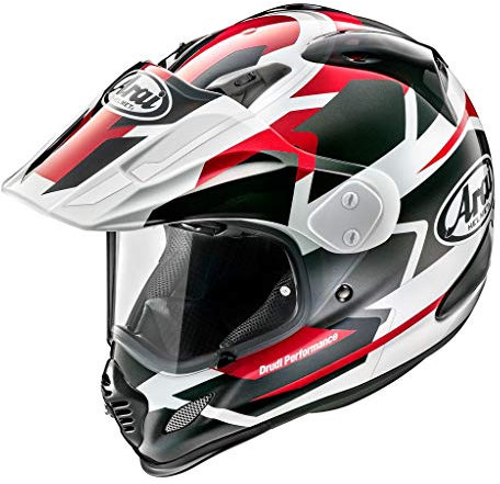 Arai Tour-X 4 Depart Metallic Motorcycle Motorbike Dual sports Full Face Helmet (Red - XL)