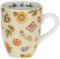 THUN - Porcellana Mug Fiori e Girasoli Country, 300ml
