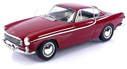 Norev NV188700 1:18 P1800 1961-Red Volvo Sammlermodell, Multi
