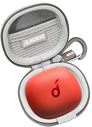 RLSOCO Hard Case for Anker Soundcore P20i/Life P3 Noise Cancelling Wireless Bluetooth Earbuds (Grey)