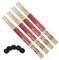 Wincent Mikkey Dee Signature Drumsticks 4 Paar + keepdrum Damper Pads