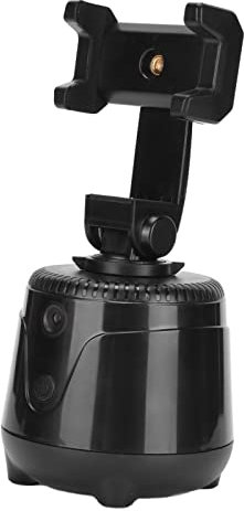 Bewinner 360° Auto Face Tracking Phone Holder, Motion Sensor Selfie Stand with AI for Live Vlog Video Recording