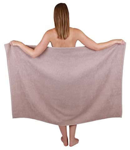 Betz Maxi Duschtuch XXL Badetuch Größe 100x150cm Berlin Farbe Cappuccino - Berlin