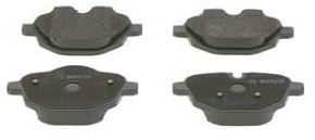 Set Bremsbeläge Scheibenbremse Hinten 0986494432 Passend für BMW F10 + E28 83-16