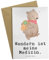 Mr. & Mrs. Panda Grußkarte Wandern - Geschenk, Klappkarte, Hochzeitskarte, Dankeschön, Bergsteigen, Spazieren, Einladungskarte, Glückwunschkarte,