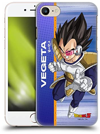 Head Case Designs Officially Licensed Dragon Ball Z Vegeta Saiyan Arc Characters Hard Back Case Compatible With Apple iPhone 7/8 / SE 2020 & 2022