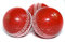 Junior Cricketball aus Gummi, weich, sicher, für den Innen- und Außenbereich, mit eleganter Naht für beste Leistung, Coaching und Übung, Rot
