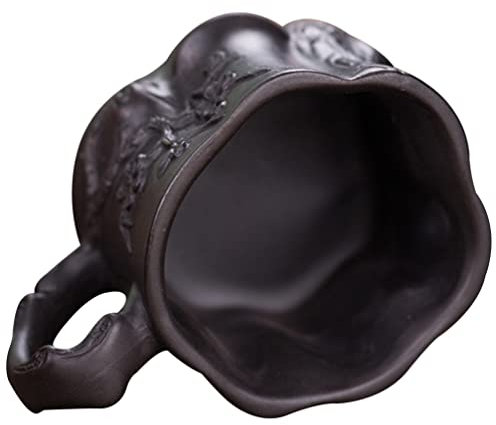 Lila Sand Ton Tee Tasse Kaffee Tasse Chinesische Kung Fu Teetasse zum Trinken von Tee für Teeliebhaber 60 ml