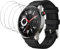 KELOLIN (4 Pièces) Verre Trempé pour Amazfit GTR 4, 9H Dureté, HD, Anti-Rayures,Ultra Clair Protection Ecran Verre Trempé Compatibles avec Amazfit GTR 4