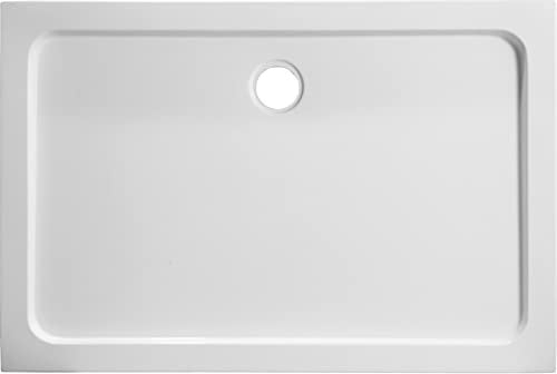Plato de ducha Rectangular Qatar Altura 5 cm para Mampara Acrílico PVC (70x90x5 cm)