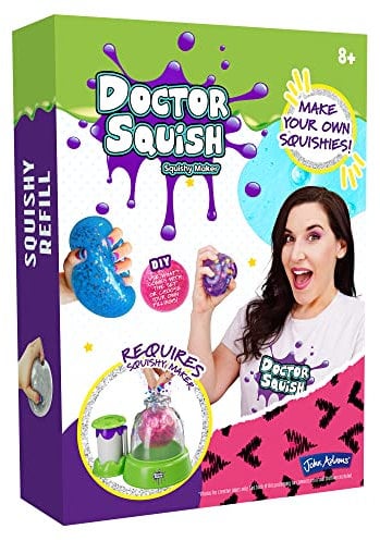 John Adams | Doctor Squish Squishy Maker Refill Pack: Make your own squishies! | Arts & crafts | Ages 8+,Green