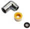 for HPLIVE Shower Head Elbow Adapter, Shower Extension Fitting, Overhead Shower Head 90 Degree Adapter Shower Elbow For Wall Mounted Shower Or Handheld Shower Head