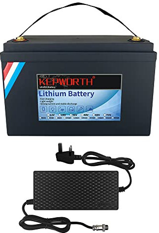 12V 100Ah LifePo4 Battery with Perfect BMS Grade A Cells Lithium Iron Phosphate Battery for Car Trolling Motor Solar Panels RV Boat Golf Cart Off Grid Applications