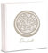 Mareli Feste di Matrimonio Battesimo Compleanno, Copertina Rigida, Ideale Come Libro degli Ospiti, Albero Vita Cuori, cm 20X20 70 Pagine