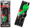 Angel-Berger Wild Devil Baits Buttlöffel Rig UV Butt Lure with Rig Butt Löffel Vorfach montiert Plattfisch Meeresvorfach Brandungsvorfach (80g, Atom Black)