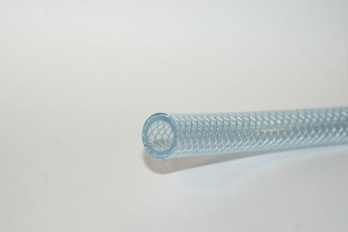 PVC Schlauch 6mm Wasserschlauch Luftschlauch Gewebeschlauch Druckluftschlauch Lebensmittelschlauch PVC Schlauch (innen: 6mm / Außen: 12mm)