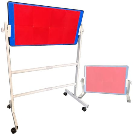 Tavola Da Ping Pong Con 8 Gommini Rossi, Rebounder Da Ping Pong Con Angolo Regolabile, Attrezzatura For Auto-allenamento Di Rimbalzo For Palestra In Casa, Interni Ed Esterni