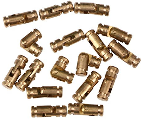 Homoyoyo 50 Stück Boxscharniere Zylindrische Scharnierfeder Für Schmuckschatulle Automatisches Schließen