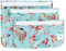 Bumkins Trousse de Toilette pour bébé - Approuvé par la TSA - Poche zippée - Taille Quart - Pages Transparentes - Organiseur de Sac à Langer, C4 Princess Ariel, 3 Piece Assortment, Disney