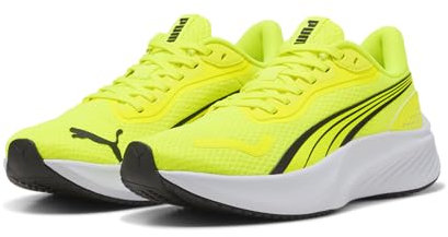PUMA Pounce LITE JR Sneaker, Yellow ALERT Black White, 38 EU