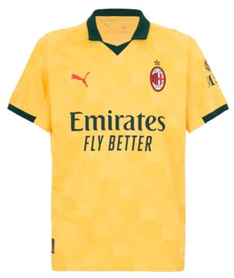 A.C. Milan Unisex Maglia Gara Torhüter Home, Saison 2025/2026, Fußball-Trikot, offizielles Produkt (1er Pack)