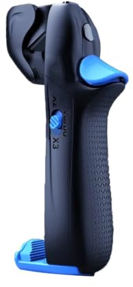 Giuneuow Physischer Gamepad-Controller mit Feuerauslösertaste für Gaming-Hähnchenessen mit Einzeltastenaktion