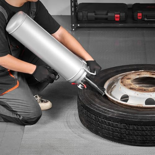 VEVOR Booster de Pneu 12 L, Canon à Air Portable, avec Pression de Service 0,6-0,8 MPa, Gonfleur Pneumatique de Pneu, pour Voiture, SUV Compact, Camionnette, Vélo Électrique, Camping-Car, VTT