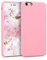 kwmobile Cover per Apple iPhone 6 Plus / 6S Plus Custodia - Back Case per Smartphone in Silicone TPU - Protezione Gommata - rosa chiaro
