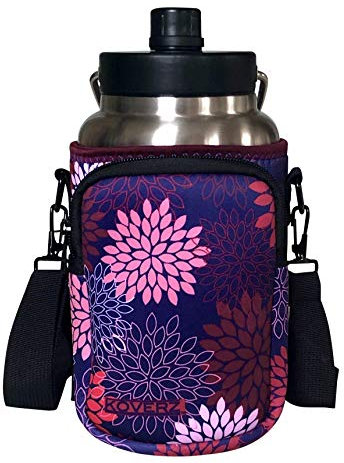 Koverz One Gallon Jug Carrier, Compatible with Yeti & RTIC One Gallon Jugs - Midnight Mums