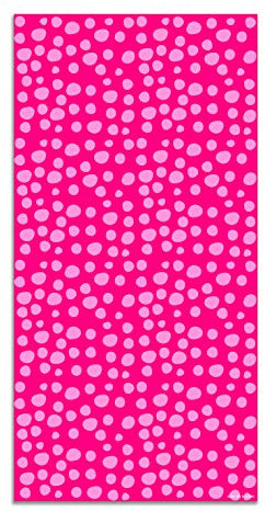 Panorama Agatha Ruiz de la Prada Tappeto Vinile Cucina Sala - Varie Dimensioni - (Stampato Básico Cerchi Lilla e Rosa 40x80cm)