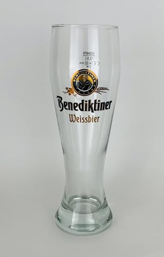 Benediktiner Brauerei - Helles - Bierglas - Glas 0,5 l.