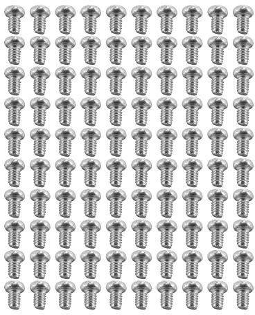 Auracure 100pcs Kreuzschlitz Flachkopfschrauben Schraube M2 x 3mm