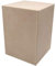 Paintersisters® Sockel unlackiert MDF, Gr. XL - (25x25x35 cm) allseitig geschlossen, akkurat verarbeitet, Podest für Objekte und Kunst, Deko, Pflanzensäule, Schaufenster