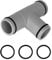 Swimming Pool Hose Adapter,32mm Hose Connector,Above Ground Pool Pump Fittings/Parts/Plunger Valve/Filter,Gray