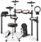 Donner DED-100 Electric Drum Kit for Adults, Electronic Drums Beginner Full Size with 425 Sounds, Twin-Pedal Compatibility, Headphone/Stick/Drum Throne Included,and 40 Melodics Lessons Black