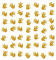 Set mit 100 High Five Konfetti, Gold Glitter High Five Paper Scatter, Baby Geburtstag Party Dekorationen, High Five Smash Kuchen Dekor, Kindergeburtstag Party Dekor