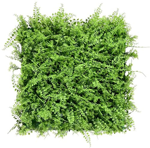 KARAT Pared para plantas, plantas artificiales para montaje en pared, 50 x 50 cm, jardín de pared, decoración para pared, balcón y jardín (50 x 50 cm)