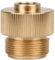 Toddmomy Gas Tank Adapter for Cv470 Mr Buddy Heater, Steak Small Flat Gas Tank, Outdoor Stove Adapter, 58 Copper Camping Converter